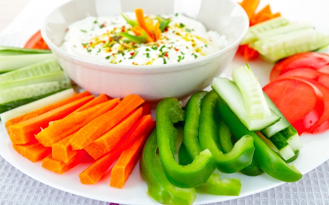 Aux légumes