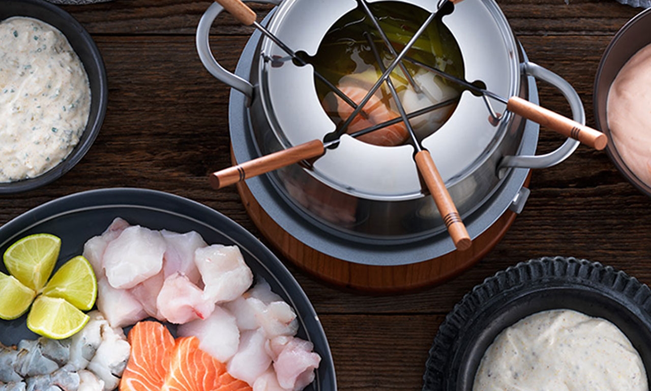Bouillon pour fondue pour poisson