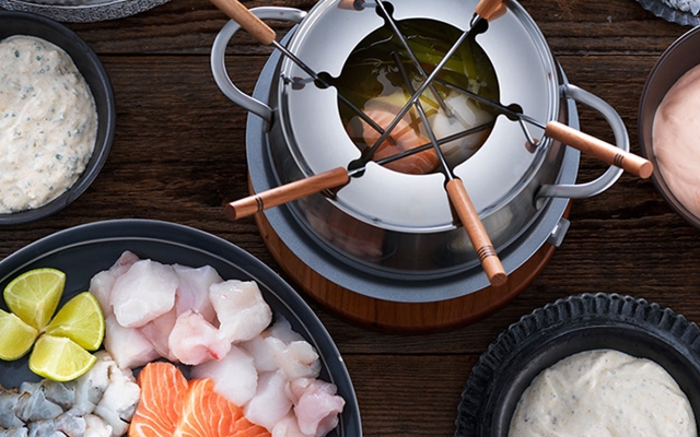 Bouillon pour fondue pour poisson