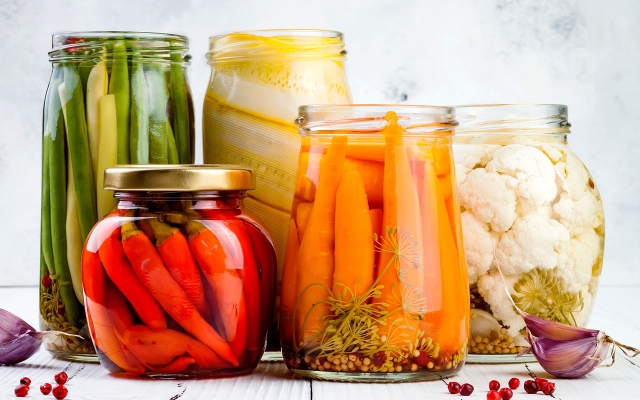 Marinade pour conserves de légumes