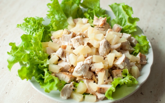 Salade hawaïenne